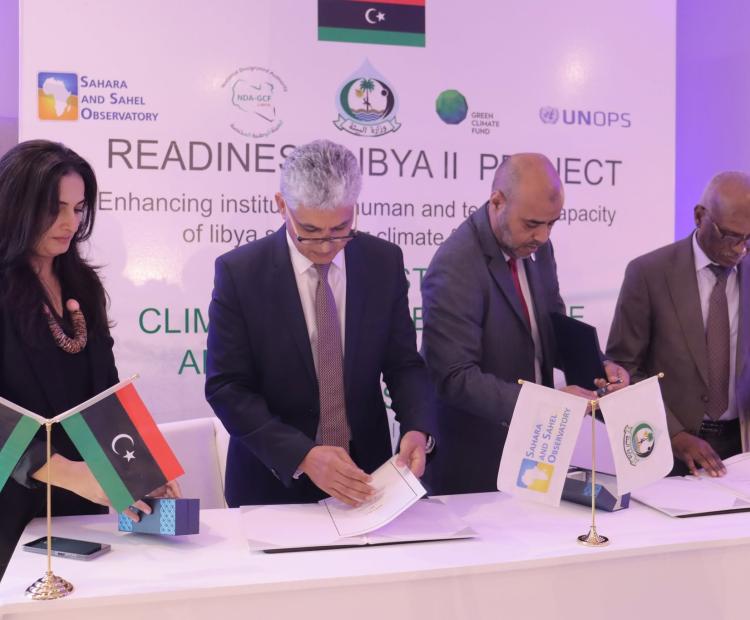  OSS and Libya Expand Cooperation on Climate and Natural Resources